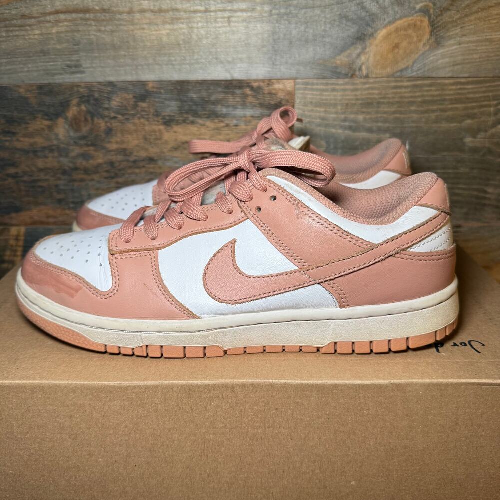 Nike Dunk Low Rose Whisper Women's Sneakers Size 8